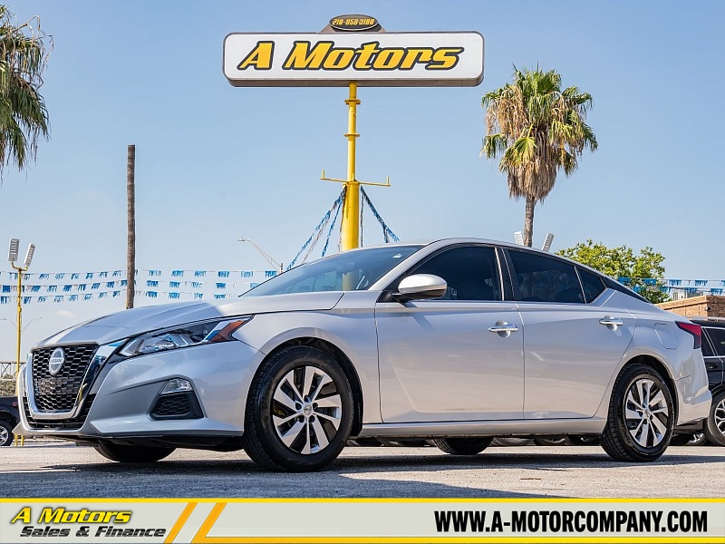 Used 2019 Nissan Altima 4d Sedan FWD 2.5L S at A Motors Sales & Finance near San Antonio, TX