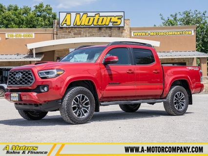 Used 2021 Toyota Tacoma 4WD TRD Sport Double Cab 5ft Bed V6 AT at A Motors Sales & Finance near San Antonio, TX