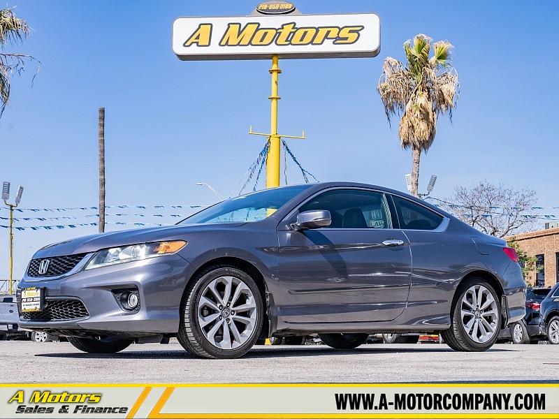 Used 2014  Honda Accord Coupe 2d EX-L V6 Auto at A Motors Sales & Finance near San Antonio&comma; TX