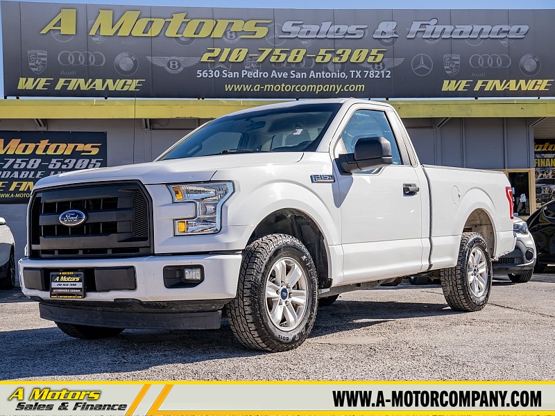Used 2017  Ford F-150 2WD Reg Cab XL at A Motors Sales & Finance near San Antonio, TX
