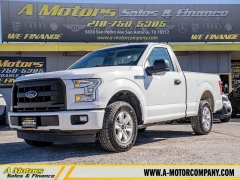 Used 2017  Ford F-150 2WD Reg Cab XL at A Motors Sales & Finance near San Antonio, TX
