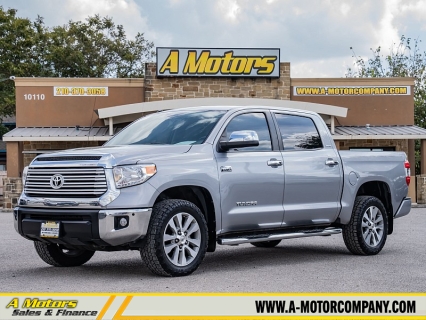 Used 2017 Toyota Tundra 4WD CrewMax Limited 5.7L FFV at A Motors Sales & Finance near San Antonio, TX