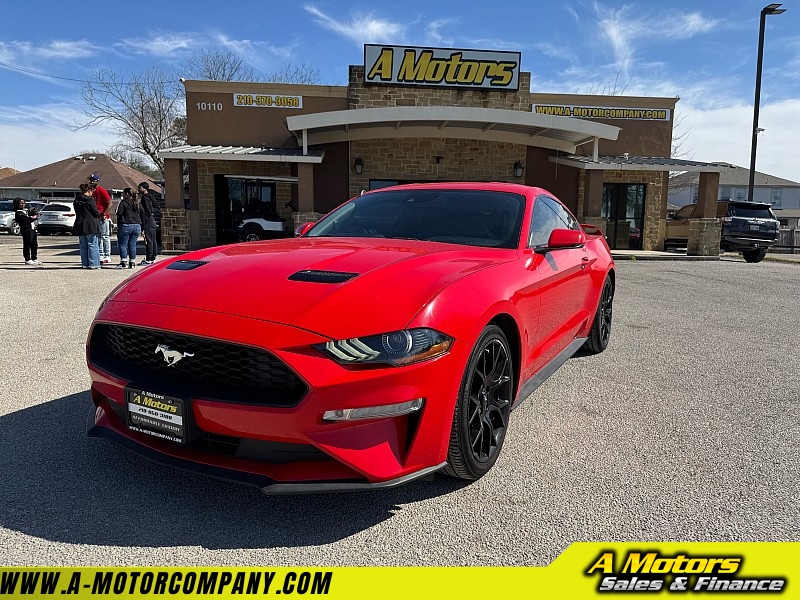 Used 2019  Ford Mustang 2d Fastback EcoBoost Premium at A Motors Sales & Finance near San Antonio, TX