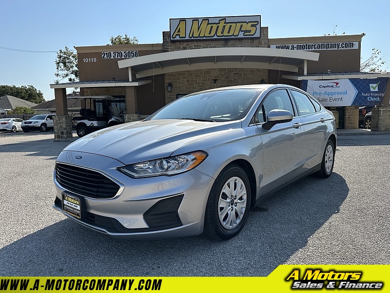 Used 2020  Ford Fusion 4d Sedan FWD S at A Motors Sales & Finance near San Antonio, TX