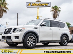 Used 2018  Nissan Armada 4d SUV RWD Platinum at A Motors Sales & Finance near San Antonio&comma; TX