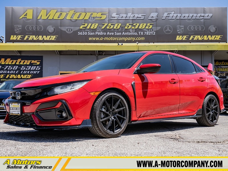 Used 2020  Honda Civic Hatchback 4d Sport CVT at A Motors Sales & Finance near San Antonio&comma; TX