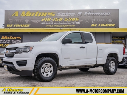 Used 2019 Chevrolet Colorado 2WD Ext Cab WT at A Motors Sales & Finance near San Antonio, TX