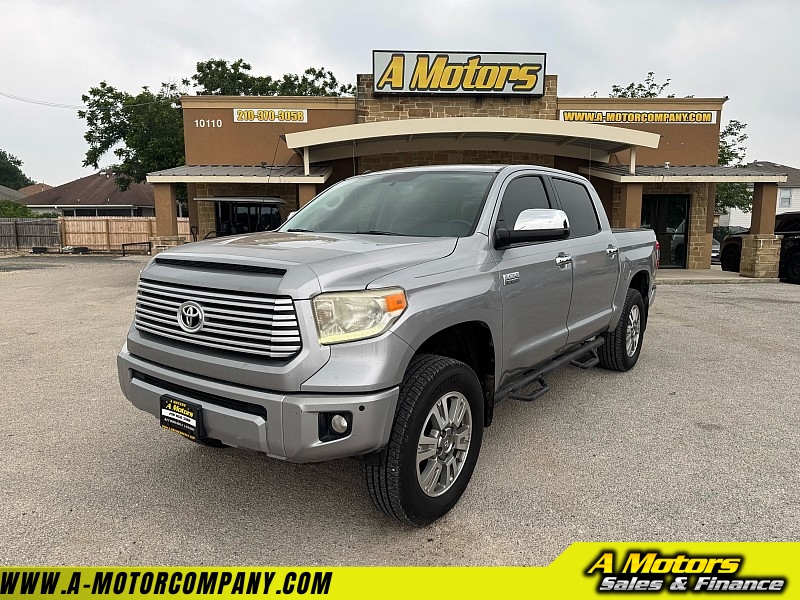 Used 2015  Toyota Tundra 4WD CrewMax 1794 5.7L FFV at A Motors Sales & Finance near San Antonio, TX