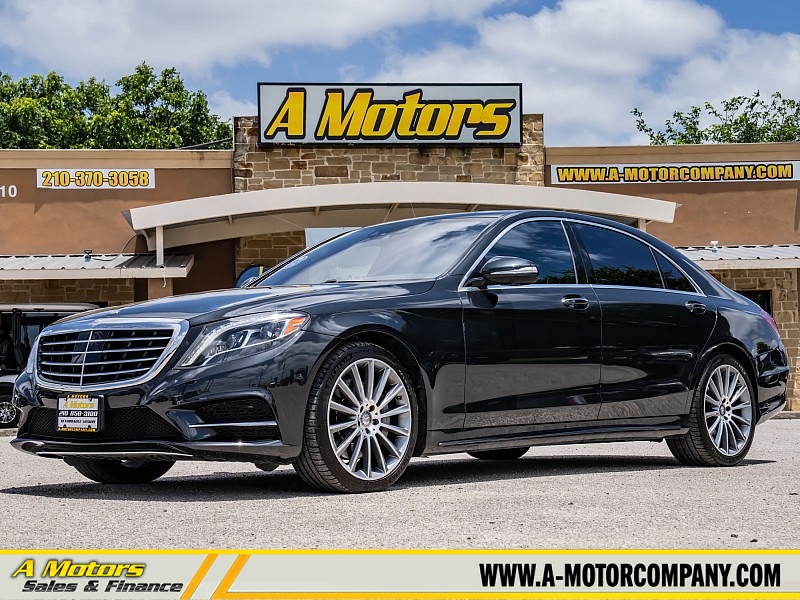 Used 2016  Mercedes-Benz S-Class 4d Sedan S550 at A Motors Sales & Finance near San Antonio&comma; TX