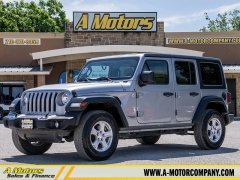 Used 2018  Jeep Wrangler Unlimited 4d SUV 4WD Sport at A Motors Sales & Finance near San Antonio&comma; TX