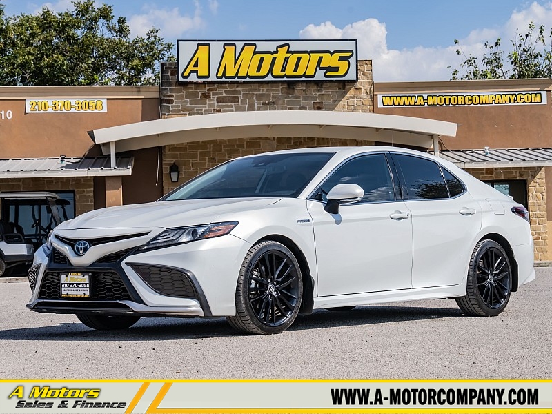 Used 2021  Toyota Camry Hybrid XSE CVT at A Motors Sales & Finance near San Antonio, TX