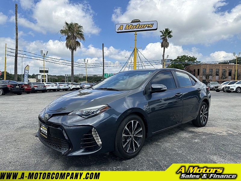 Used 2018  Toyota Corolla 4d Sedan SE CVT at A Motors Sales & Finance near San Antonio, TX