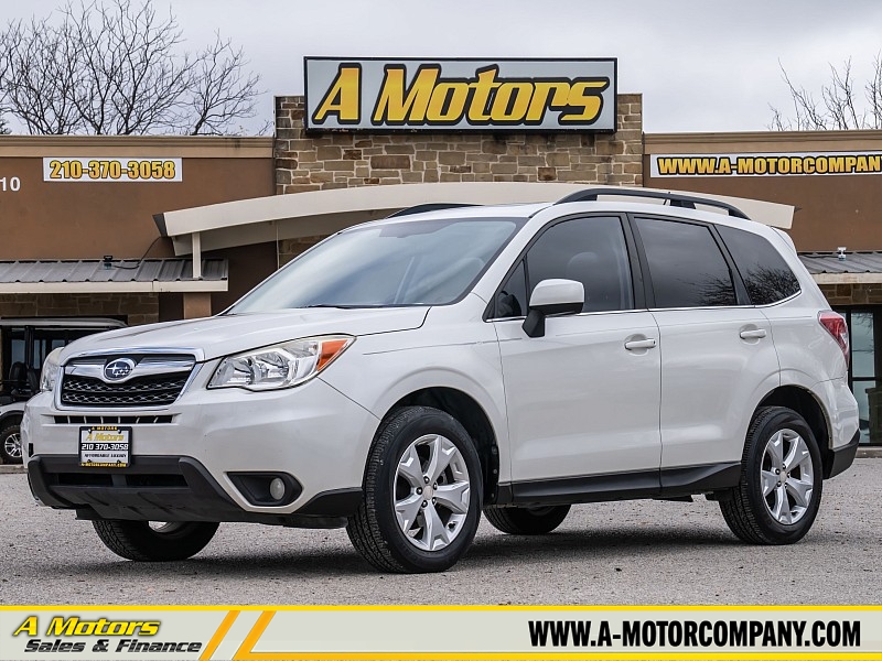Used 2015  Subaru Forester 4d SUV i Limited at A Motors Sales & Finance near San Antonio&comma; TX