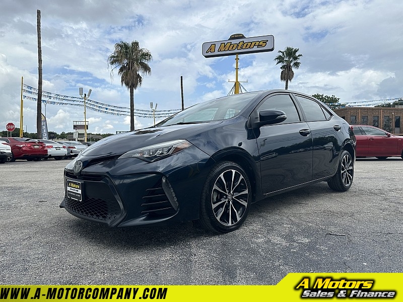 Used 2017  Toyota Corolla 4d Sedan SE CVT at A Motors Sales & Finance near San Antonio, TX