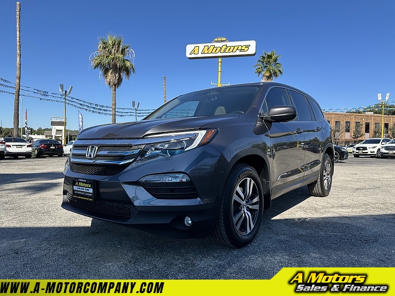 Used 2016  Honda Pilot 4d SUV AWD EX-L at A Motors Sales & Finance near San Antonio, TX