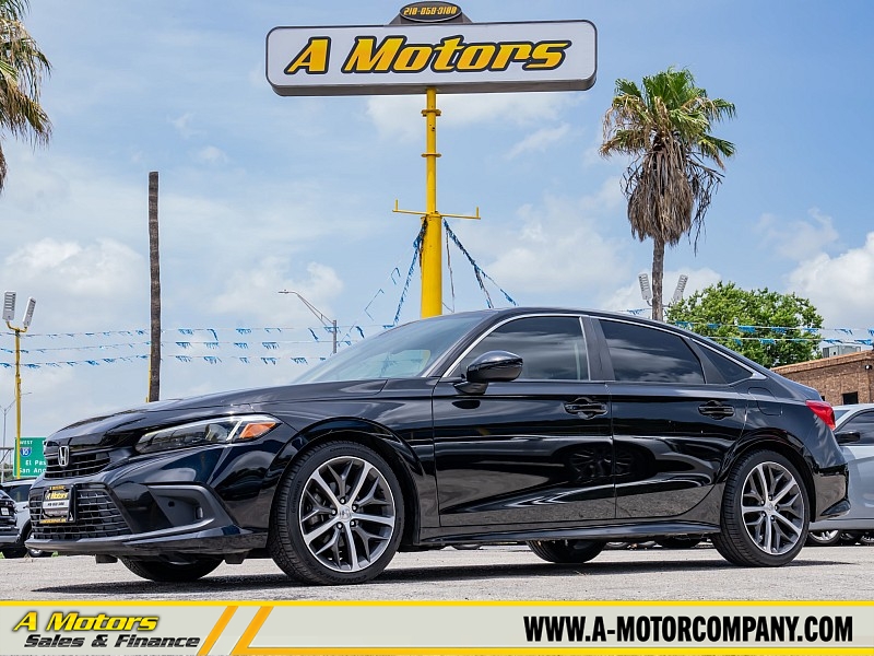 Used 2022  Honda Civic Sedan Touring CVT at A Motors Sales & Finance near San Antonio&comma; TX