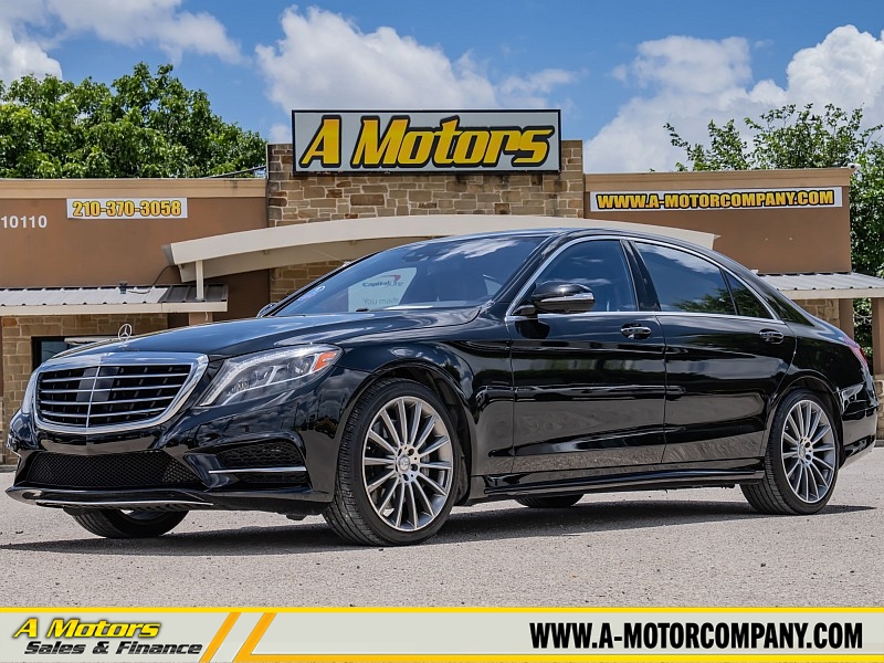 Used 2016  Mercedes-Benz S-Class 4d Sedan S550 at A Motors Sales & Finance near San Antonio&comma; TX