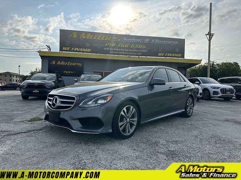 Used 2016  Mercedes-Benz E-Class 4d Sedan E350 Luxury at A Motors Sales & Finance near San Antonio, TX