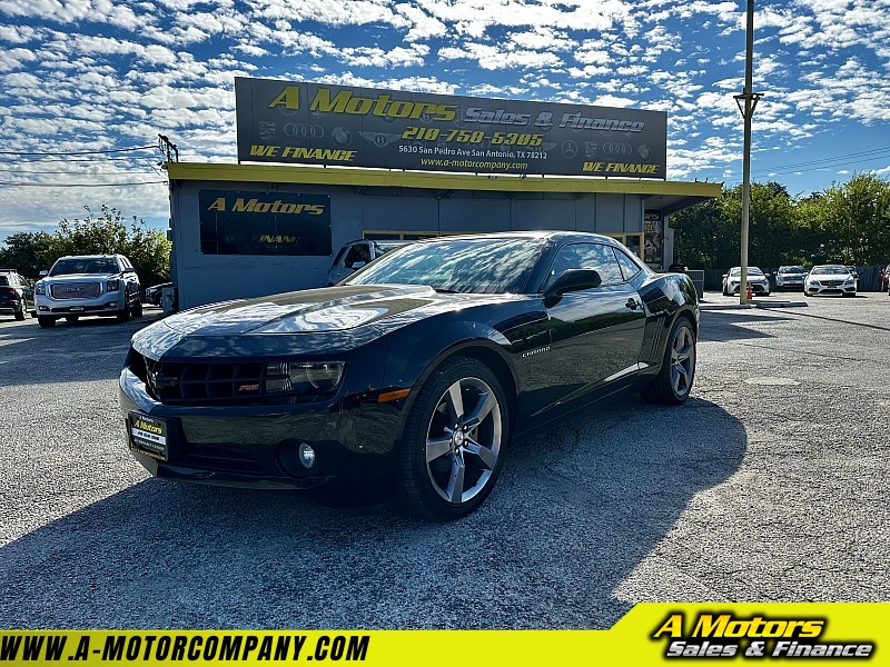 Used 2012  Chevrolet Camaro 2d Coupe LT2 at A Motors Sales & Finance near San Antonio, TX