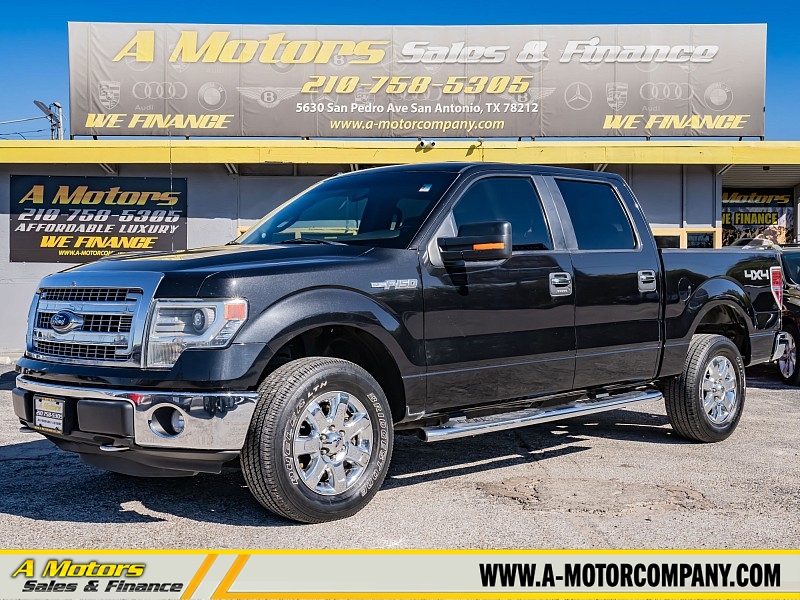 Used 2014  Ford F-150 4WD Supercrew XLT 5 1/2 at A Motors Sales & Finance near San Antonio, TX