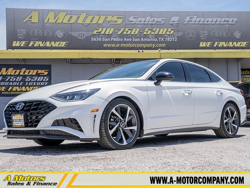 Used 2021  Hyundai Sonata SEL Plus 1&period;6T at A Motors Sales & Finance near San Antonio&comma; TX