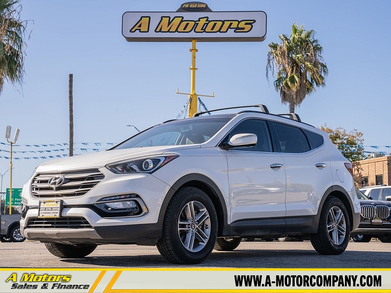 Used 2017  Hyundai Santa Fe Sport 4d SUV FWD 2.4L at A Motors Sales & Finance near San Antonio, TX