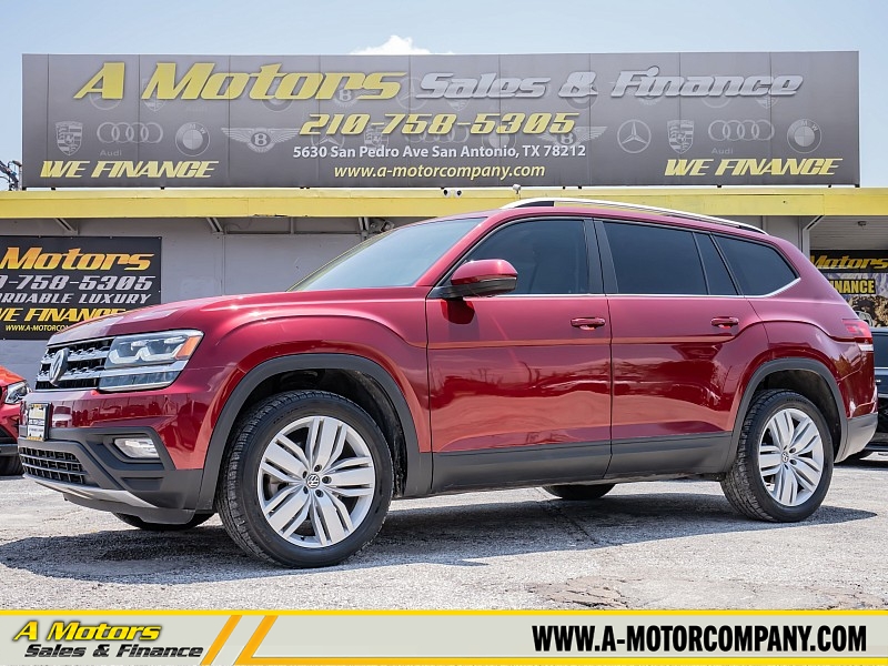 Used 2019  Volkswagen Atlas 4d SUV 3&period;6L SE Technology at A Motors Sales & Finance near San Antonio&comma; TX