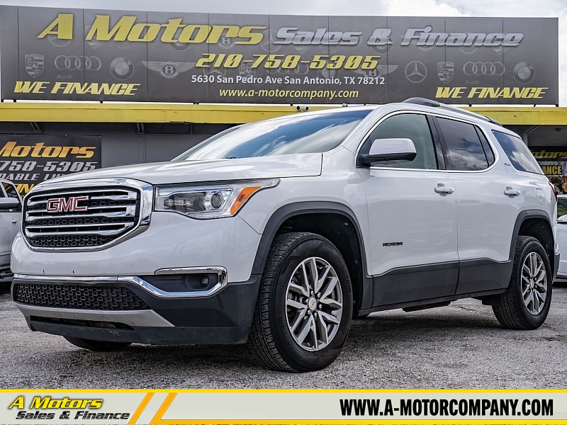 Used 2019  GMC Acadia 4d SUV FWD SLE-2 I4 at A Motors Sales & Finance near San Antonio&comma; TX