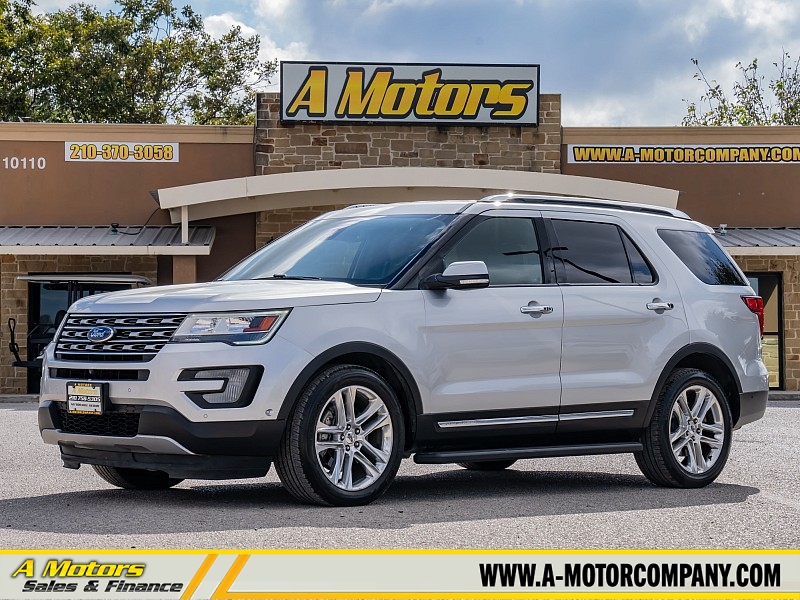 Used 2017 Ford Explorer 4d SUV FWD Limited Ecoboost at A Motors Sales & Finance near San Antonio, TX
