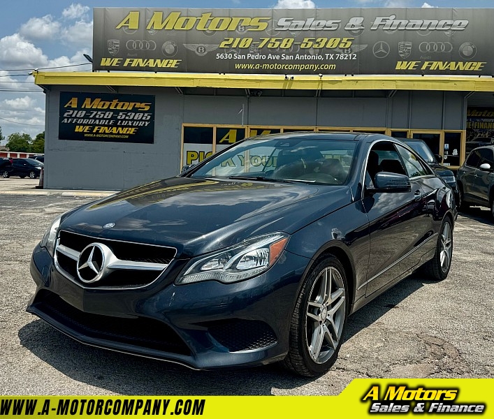Used 2014  Mercedes-Benz E-Class 2d Coupe E350 at A Motors Sales & Finance near San Antonio, TX