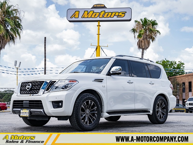 Used 2019 Nissan Armada 4d SUV RWD Platinum at A Motors Sales & Finance near San Antonio, TX