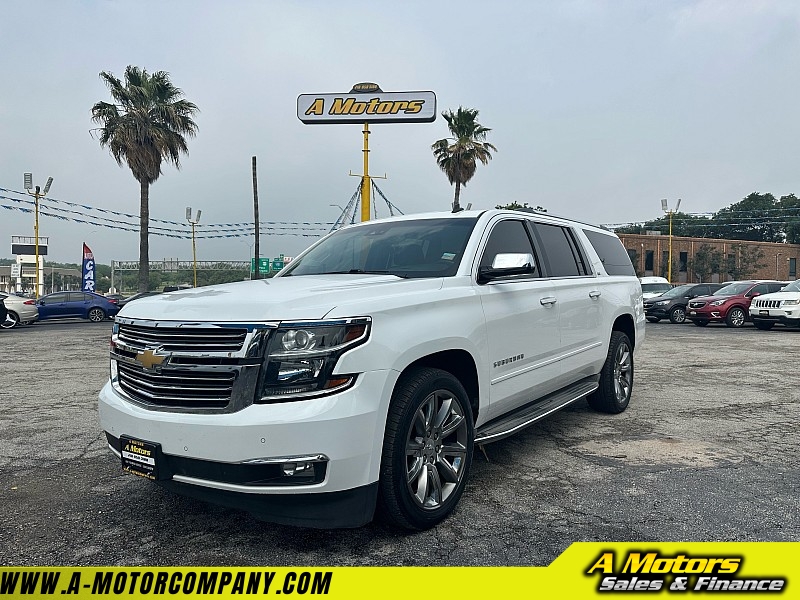 Used 2015 Chevrolet Suburban 4d SUV 4WD LTZ at A Motors Sales & Finance near San Antonio, TX