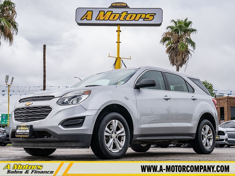Used 2017  Chevrolet Equinox 4d SUV FWD LS at A Motors Sales & Finance near San Antonio&comma; TX