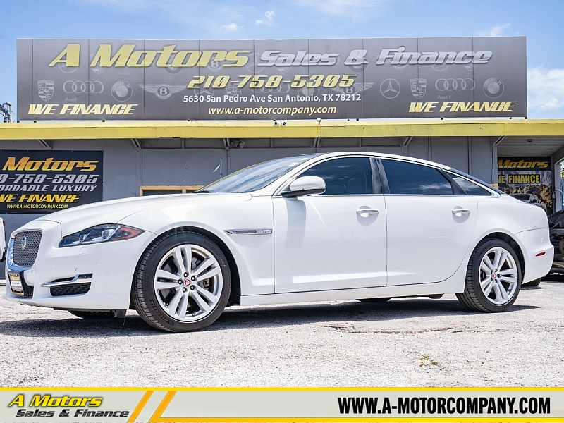 Used 2016  Jaguar XJ 4d Sedan Portfolio LWB at A Motors Sales & Finance near San Antonio&comma; TX