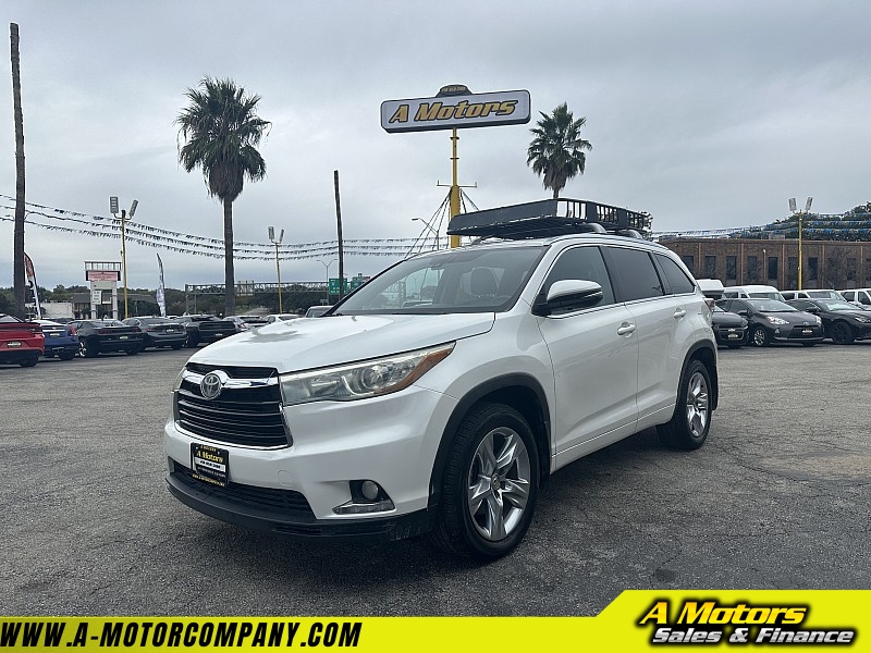 Used 2014  Toyota Highlander 4d SUV AWD Limited Platinum at A Motors Sales & Finance near San Antonio, TX