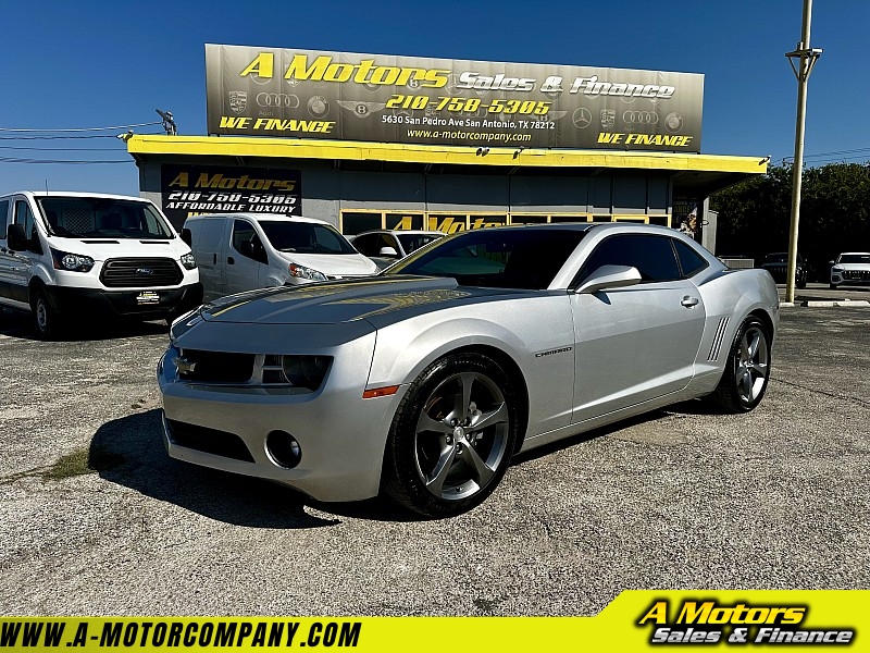 Used 2013  Chevrolet Camaro 2d Coupe LT2 at A Motors Sales & Finance near San Antonio, TX