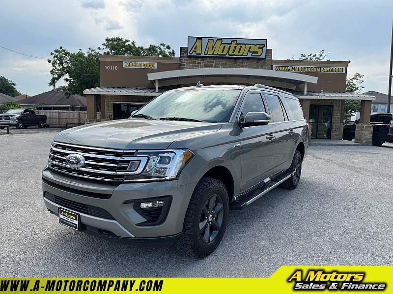 Used 2019 Ford Expedition Max 4d SUV 4WD XLT at A Motors Sales & Finance near San Antonio, TX