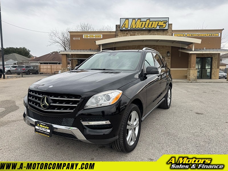 Used 2013  Mercedes-Benz M-Class 4d SUV ML350 at A Motors Sales & Finance near San Antonio, TX