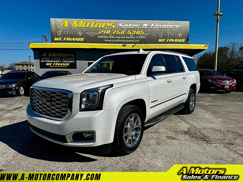 Used 2018  GMC Yukon XL 4d SUV RWD Denali at A Motors Sales & Finance near San Antonio, TX