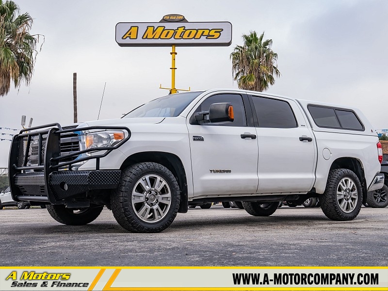 Used 2015  Toyota Tundra 2WD CrewMax SR5 5&period;7L at A Motors Sales & Finance near San Antonio&comma; TX
