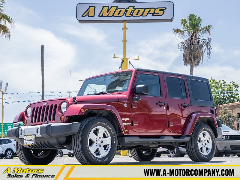 Used 2012  Jeep Wrangler Unlimited 4d Convertible Sahara at A Motors Sales & Finance near San Antonio&comma; TX