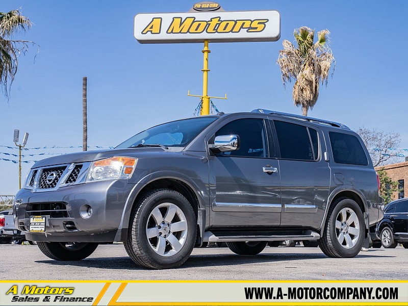 Used 2013  Nissan Armada 4d SUV RWD SV at A Motors Sales & Finance near San Antonio&comma; TX