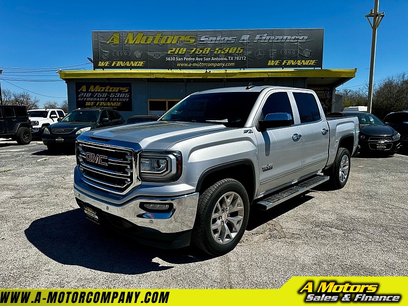 Used 2018  GMC Sierra 1500 4WD Crew Cab SLT at A Motors Sales & Finance near San Antonio, TX