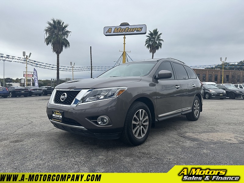 Used 2014  Nissan Pathfinder 4d SUV FWD SL at A Motors Sales & Finance near San Antonio, TX