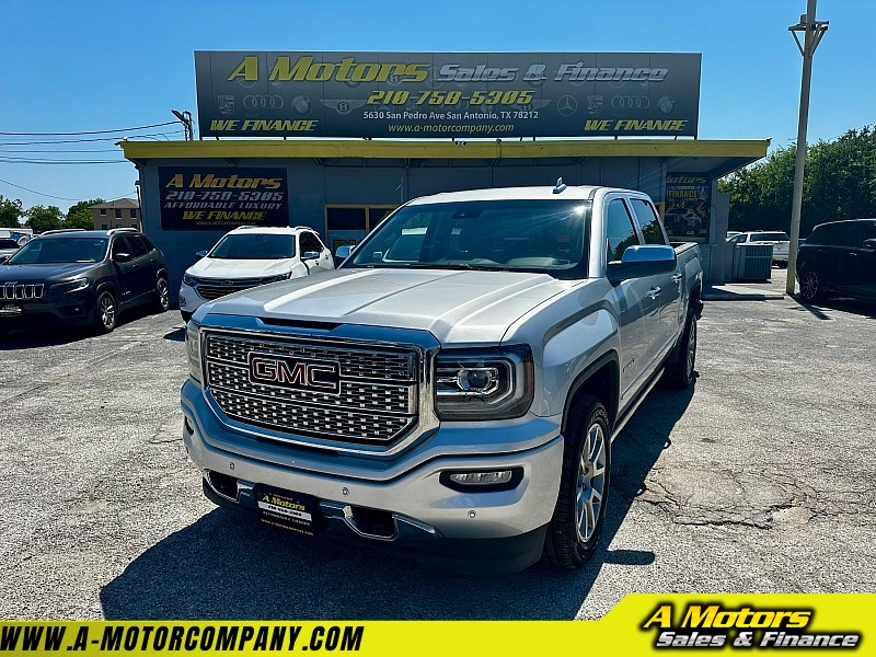 Used 2018  GMC Sierra 1500 4WD Crew Cab Denali at A Motors Sales & Finance near San Antonio, TX