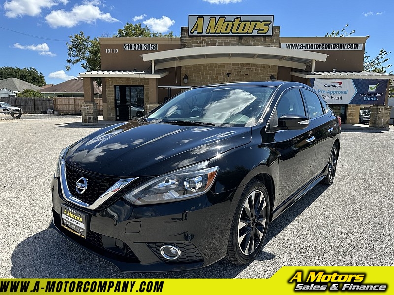 Used 2019  Nissan Sentra 4d Sedan SR Turbo at A Motors Sales & Finance near San Antonio, TX