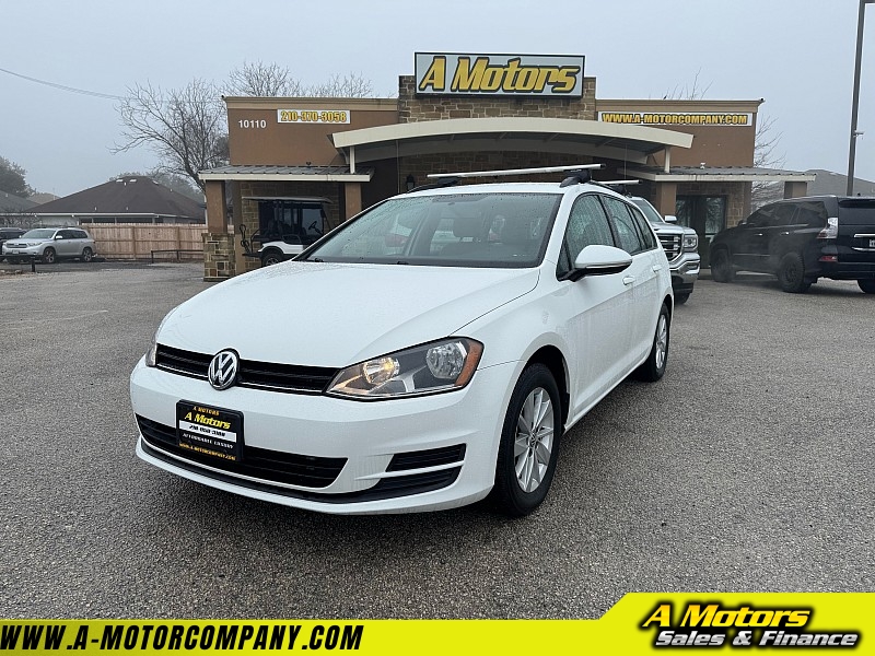 Used 2016  Volkswagen Golf SportWagen 4d Wagon TSI S Auto at A Motors Sales & Finance near San Antonio, TX