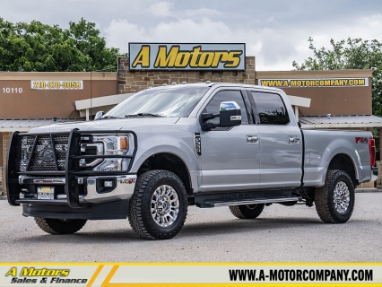 Used 2022 Ford Super Duty F-350 4WD XLT Crew Cab SRW 6.75' Box at A Motors Sales & Finance near San Antonio, TX