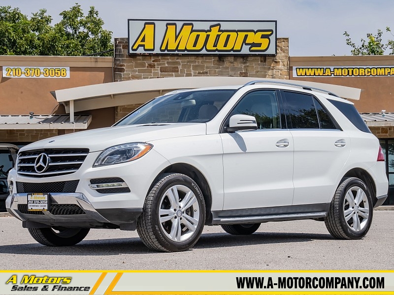 Used 2014  Mercedes-Benz M-Class 4d SUV ML350 at A Motors Sales & Finance near San Antonio&comma; TX