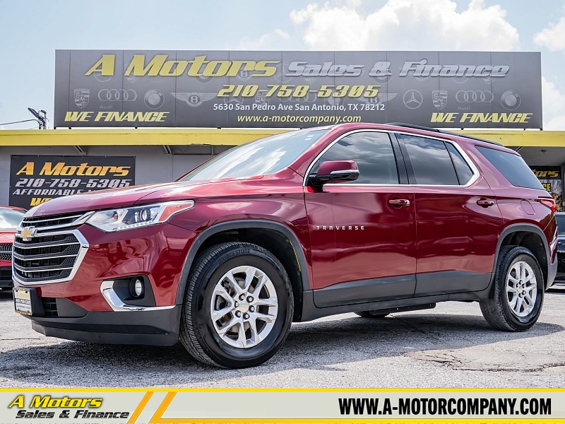Used 2020  Chevrolet Traverse 4d SUV FWD LT Cloth w&sol;1LT at A Motors Sales & Finance near San Antonio&comma; TX